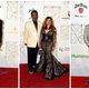 (l-r) Terrence Howard; Richard Lawson and Tina Knowles Lawson; and Anthony Anderson attend the Trifecta Gala on May 4, 2018.